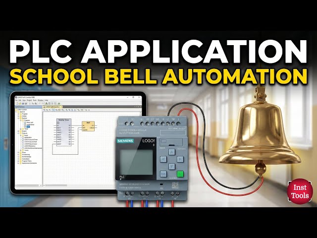 Video thumbnail for PLC Application for School Bell Automation Project