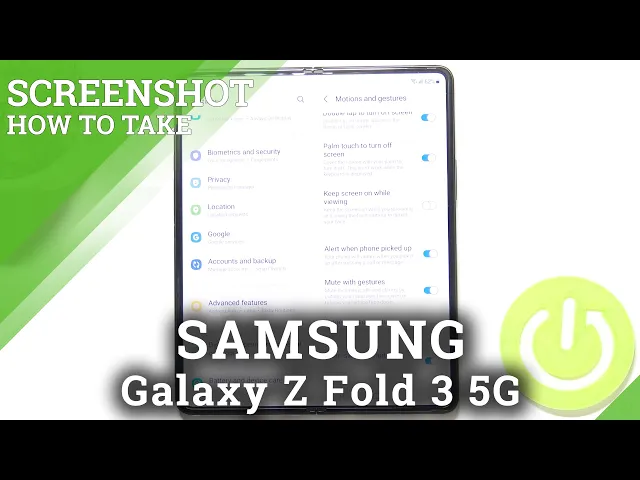 Video thumbnail for How to Take Gesture Screenshot in Samsung Galaxy Z Fold 3 5G? Capture Screen without Buttons