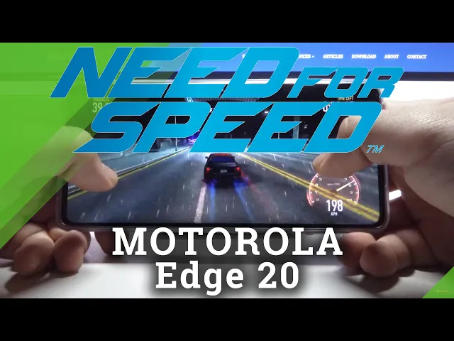 Video thumbnail for Motorola Edge 20 NFS No Limits | Racing Game on 144Hz Test