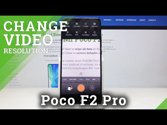 Video thumbnail for How to Change Video Resolution in XIAOMI Poco F2 – Change Video Quality