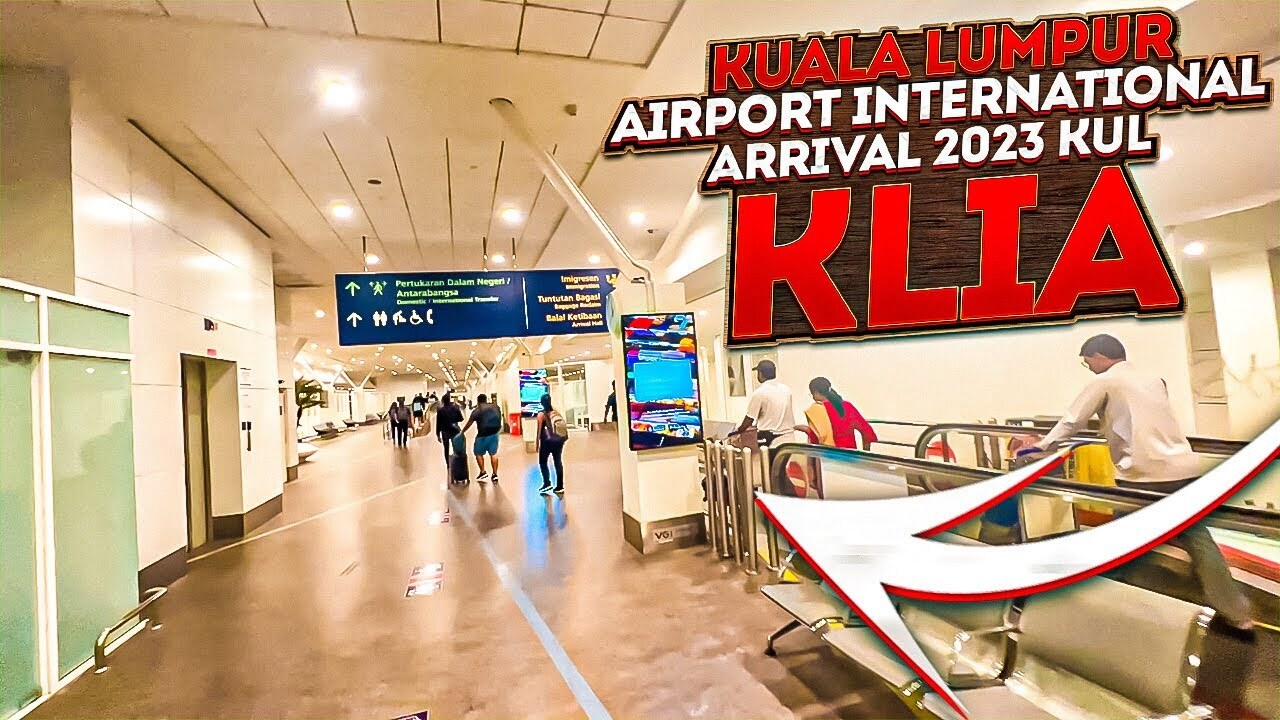 Video thumbnail for Kuala Lumpur Airport International Arrival