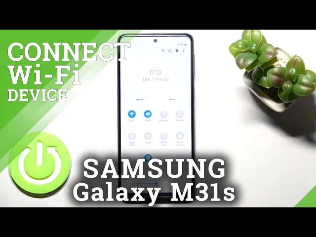 Video thumbnail for How to Activate and Connect to a WiFi Network on SAMSUNG Galaxy M31s