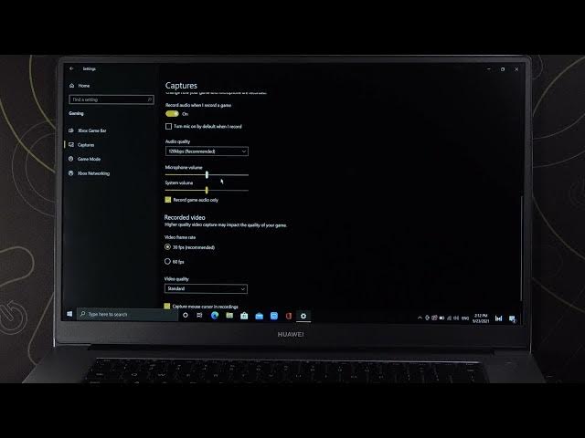 Video thumbnail for How to Customize Background Recording Feature in Huawei MateBook D15?