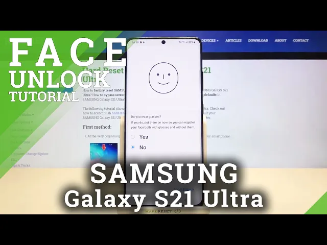 Video thumbnail for How to Set Up Face Unlock in Samsung Galaxy S21 Ultra?
