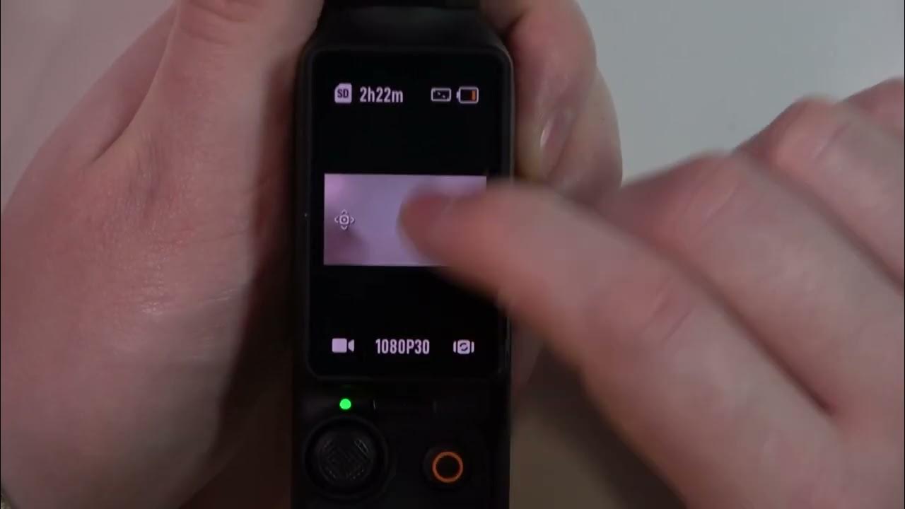 Video thumbnail for How To Change Video Recording & Image Resolution On DJI Osmo Pocket 3
