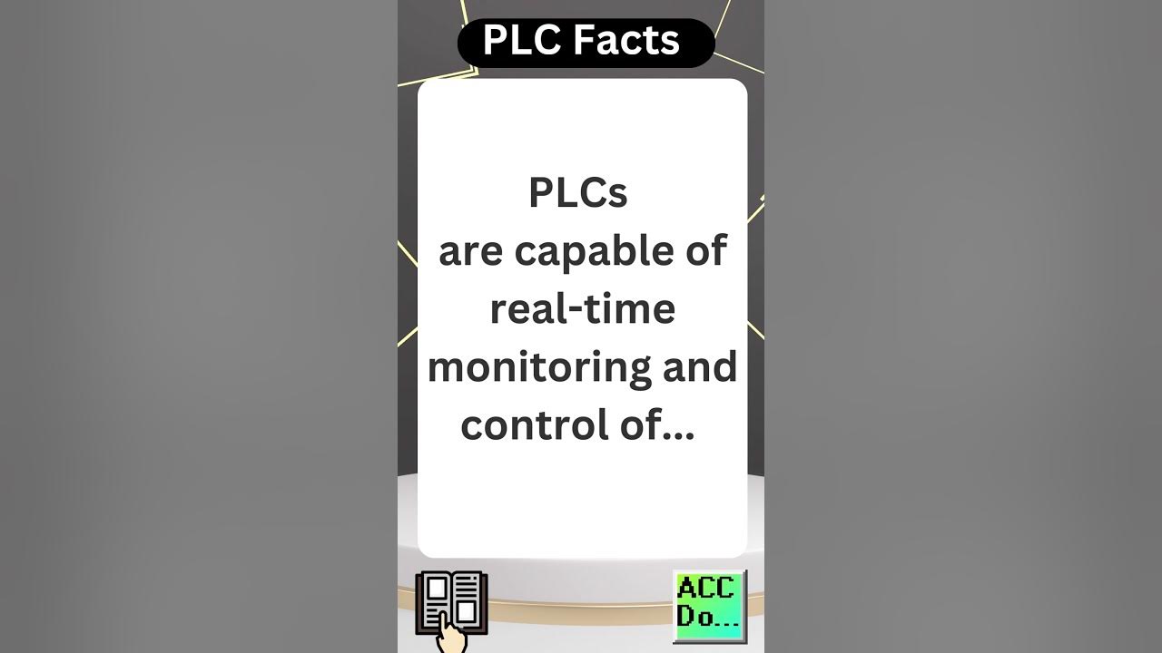 'Video thumbnail for PLC Facts - Capable of real-time monitoring...'