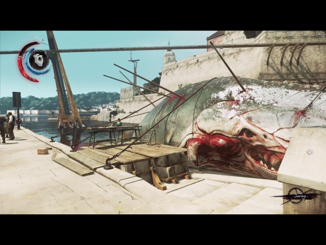 Video thumbnail for Dishonored 2 - Edge of the World: Rune Located In Whale's Mouth, Audiograph, Explore Docks Gameplay