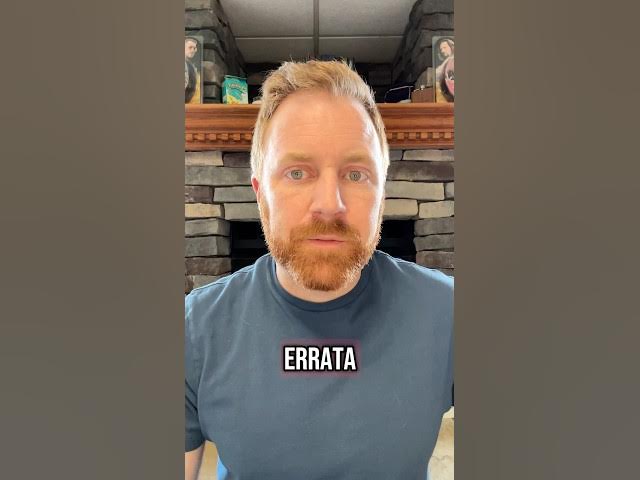 Video thumbnail for We got #dnd errata!