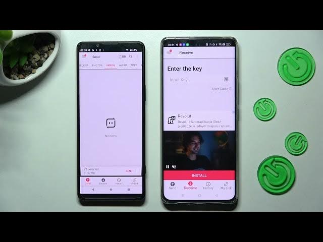 Video thumbnail for How to Transfer files from a Sony Device to REALME 10 Pro+ - Send Anywhere App