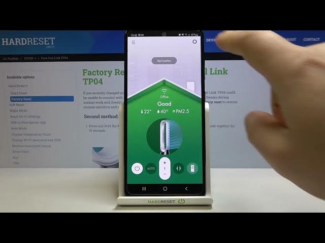 Video thumbnail for How to Change Units on Dyson Air Purifier Hot and Cold - Set Celcius Degrees in Dyson Link App