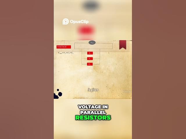 Video thumbnail for Circuit Analysis Series & Parallel Resistors Explained #physics #education