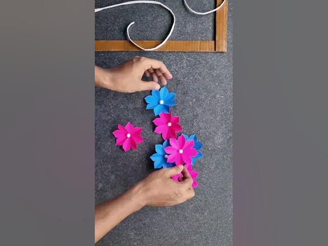Video thumbnail for Make a beautiful wall Hanging #shorts #youtubeshorts #short