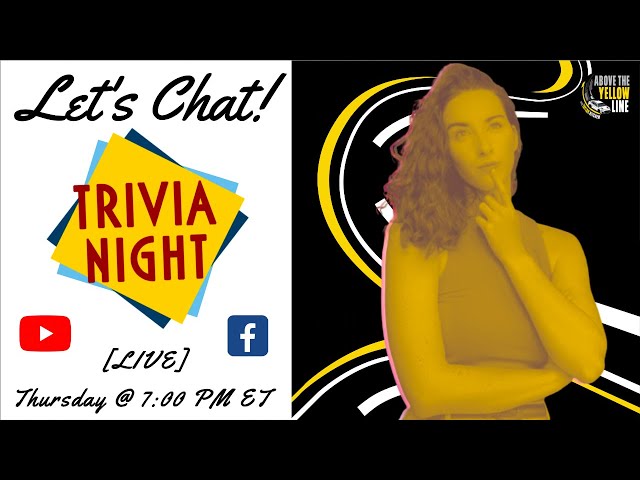 Video thumbnail for Let's Chat LIVE: Trivia Night and Talking Texas