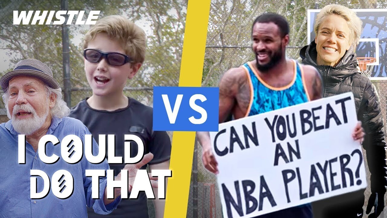 Video thumbnail for PRO Athletes vs. Regular People!