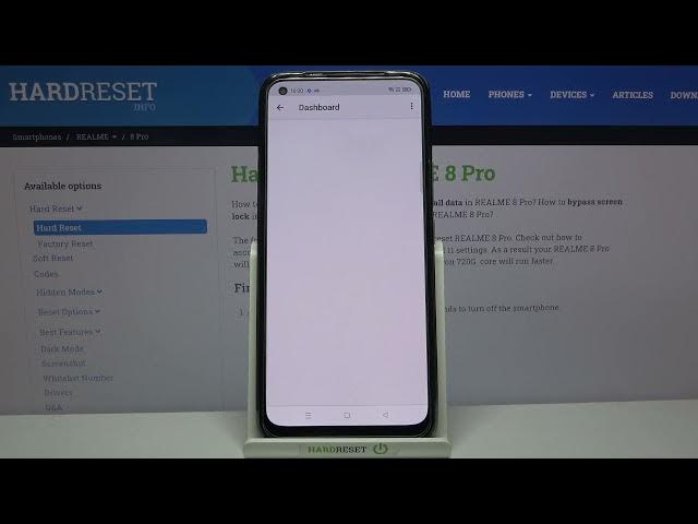 Video thumbnail for How to Check Daily App Usage on REALME 8 Pro - App Statistics