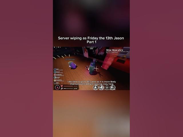 Video thumbnail for Jason in Friday the 13th Part 1 #roblox #forsaken #shorts