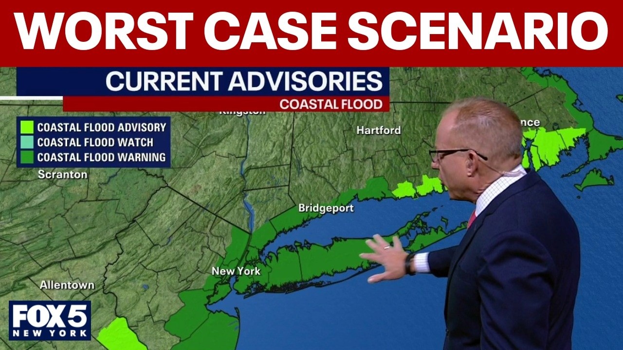 Video thumbnail for NYC, NJ nor'easter 5 p.m. update: 'Worst case scenario' playing out