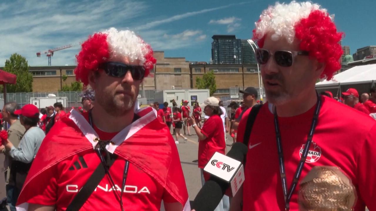Video thumbnail for Canada: Soccer gains popularity in hockey-loving Canada with World Cup underway.