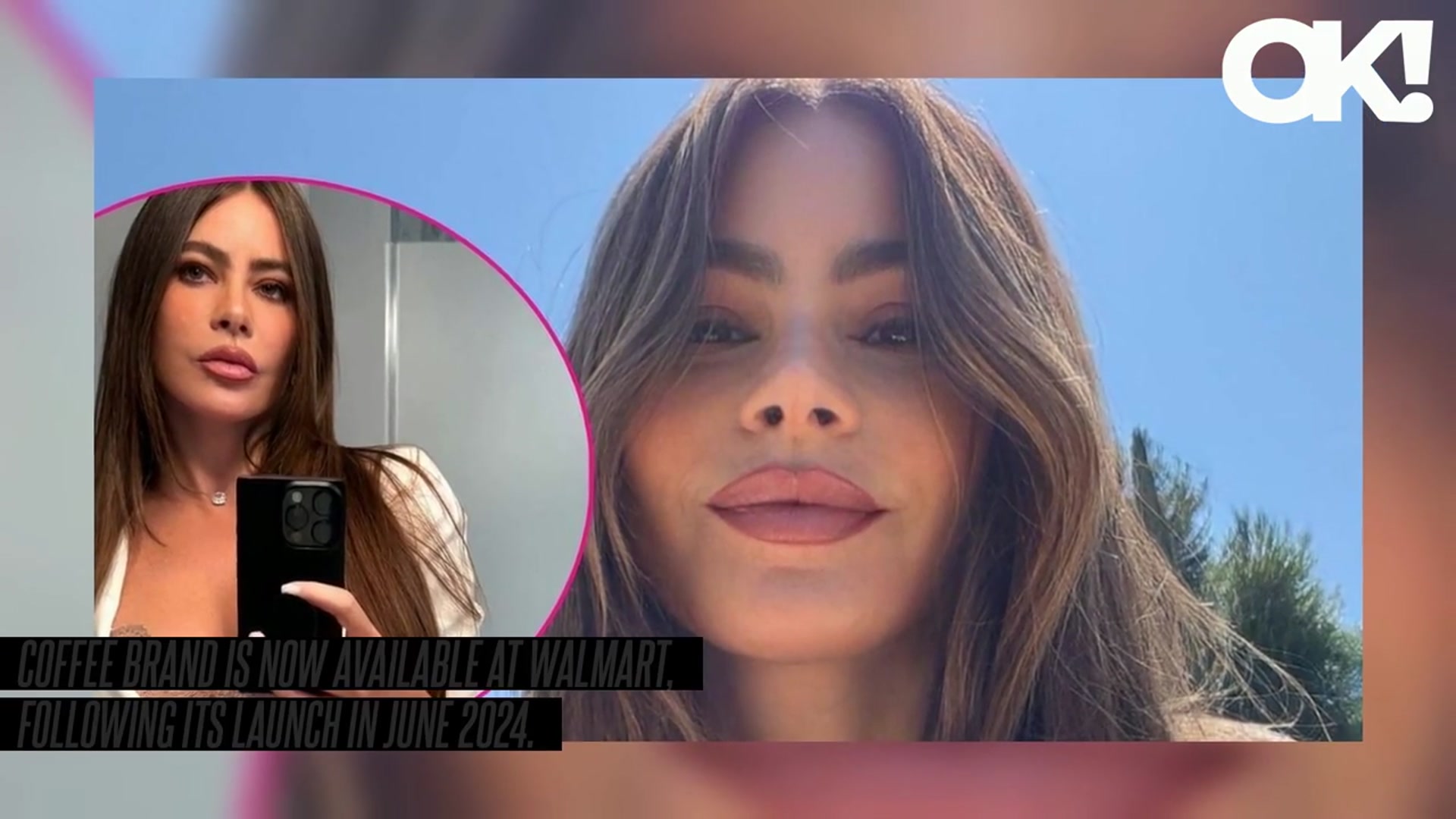 'Video thumbnail for Sofia Vergara Busts Out of Lacy Top for Night Out in New York City: Photo'