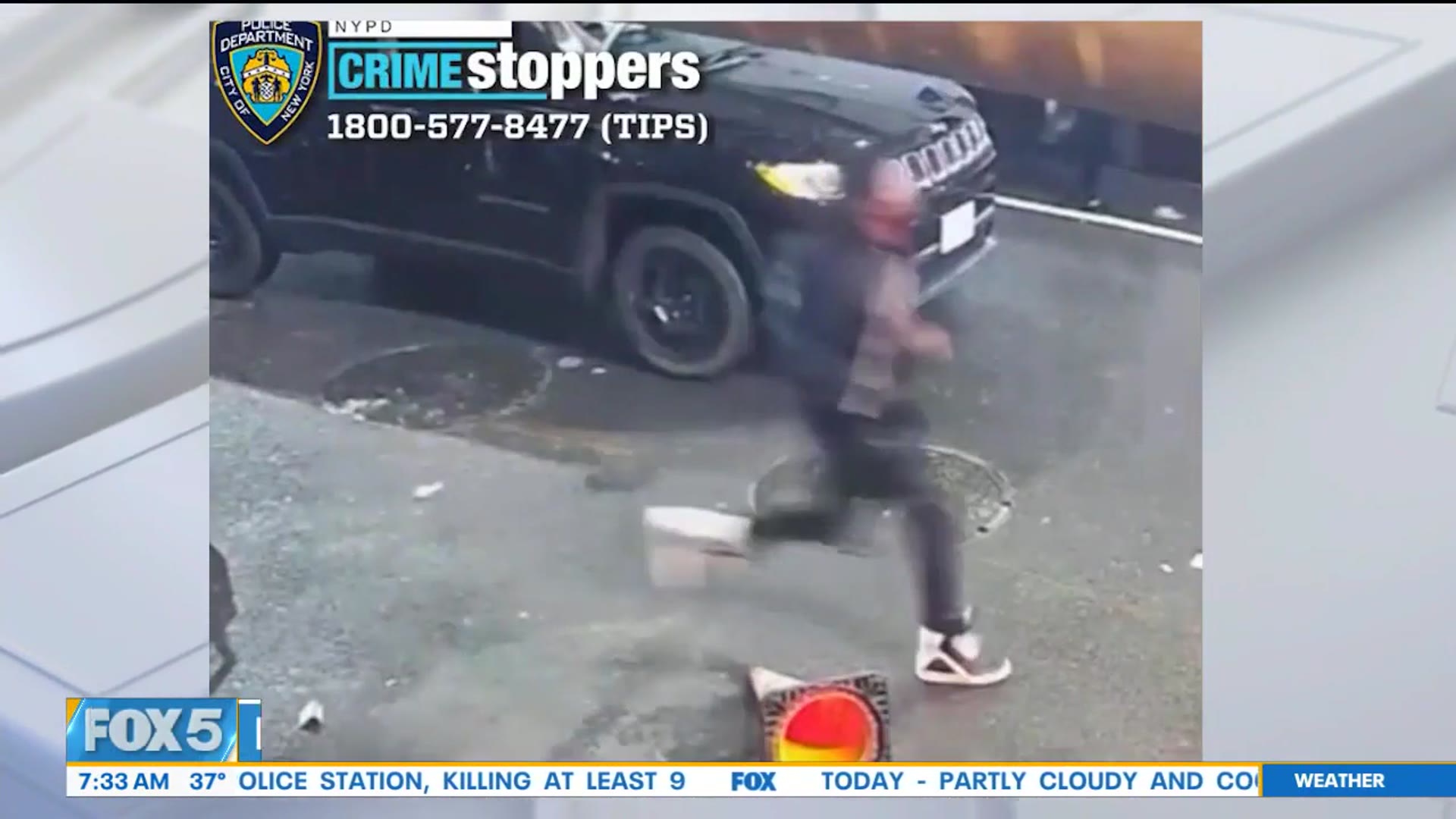 'Video thumbnail for Man sought in connection to shooting of Jets' player'