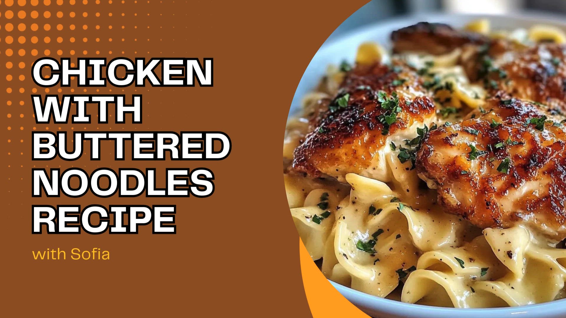Video thumbnail for Chicken with Buttered Noodles Recipe