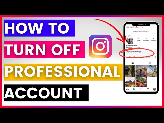 Video thumbnail for How To Turn Off Instagram Professional Account? [in 2025]