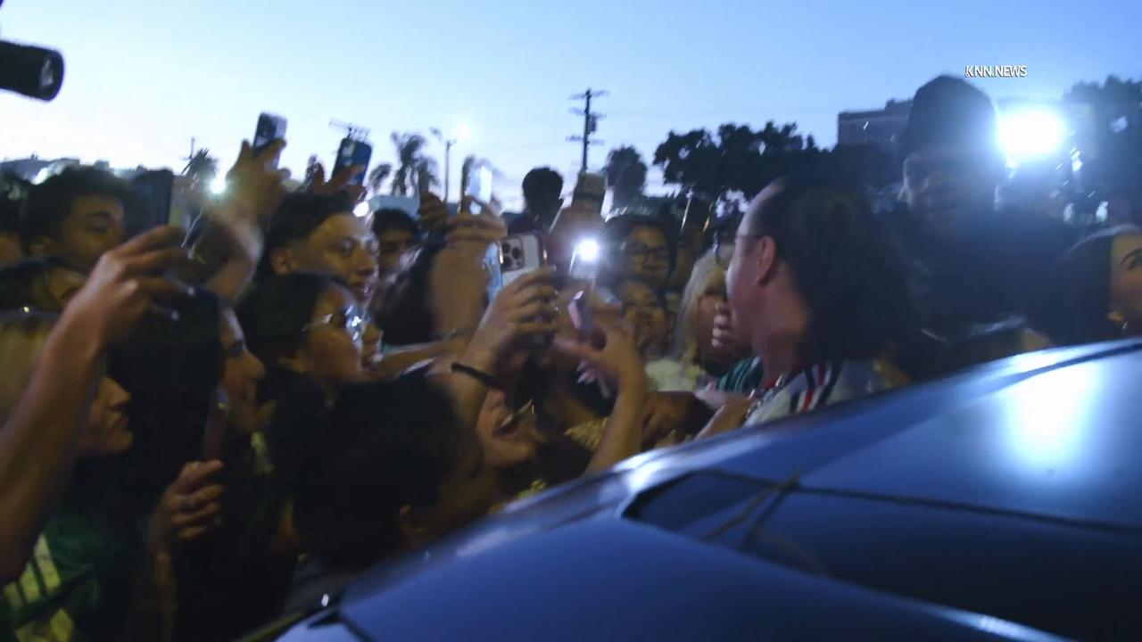 Video thumbnail for US, Tempe: Westalke Mexico Fans Take Over Street Kick Streamer FlaminHotMitts Makes Appearance Part 2.