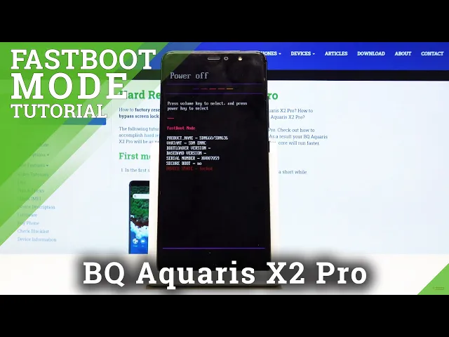 Video thumbnail for How to Enter Fastboot Mode in BQ Aquaris X2 Pro - Exit Fastboot Mode