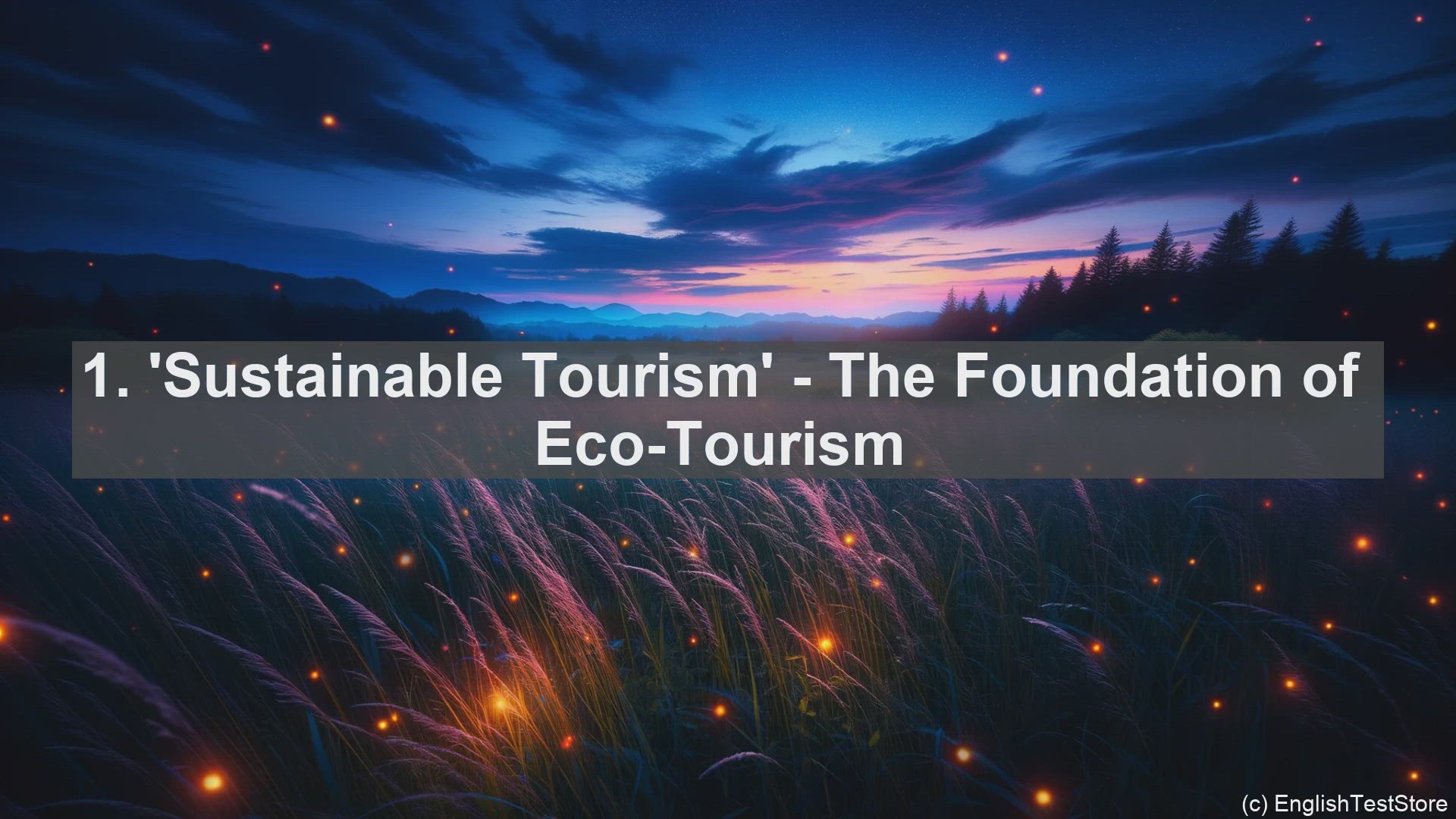 'Video thumbnail for Top 10 Phrases for Talking about CommunityDriven EcoTourism'
