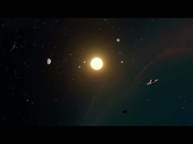 'Video thumbnail for Gravitational field - Motion of planets around sun'