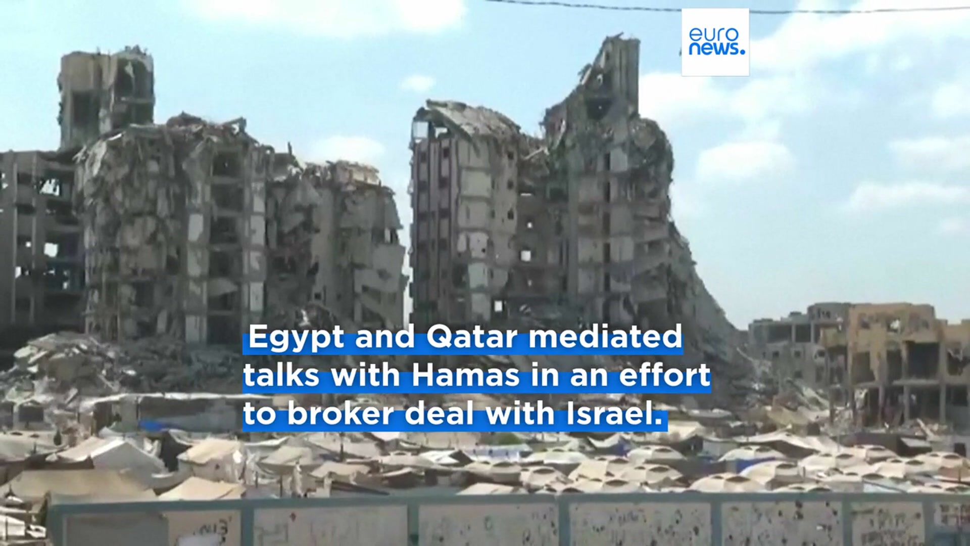 'Video thumbnail for Hamas tells mediators it accepts latest Gaza ceasefire proposal, reports claim'