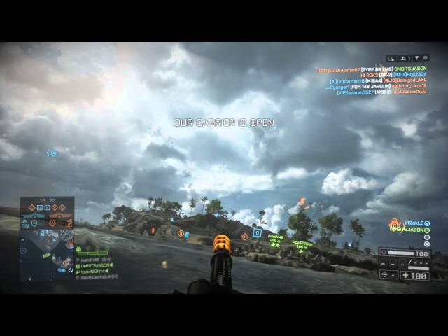 Video thumbnail for Battlefield 4 - Navel Strike: Carrier Assault on Nansha Strike Map: Attack Carrier, Z-9 Haitun PS4