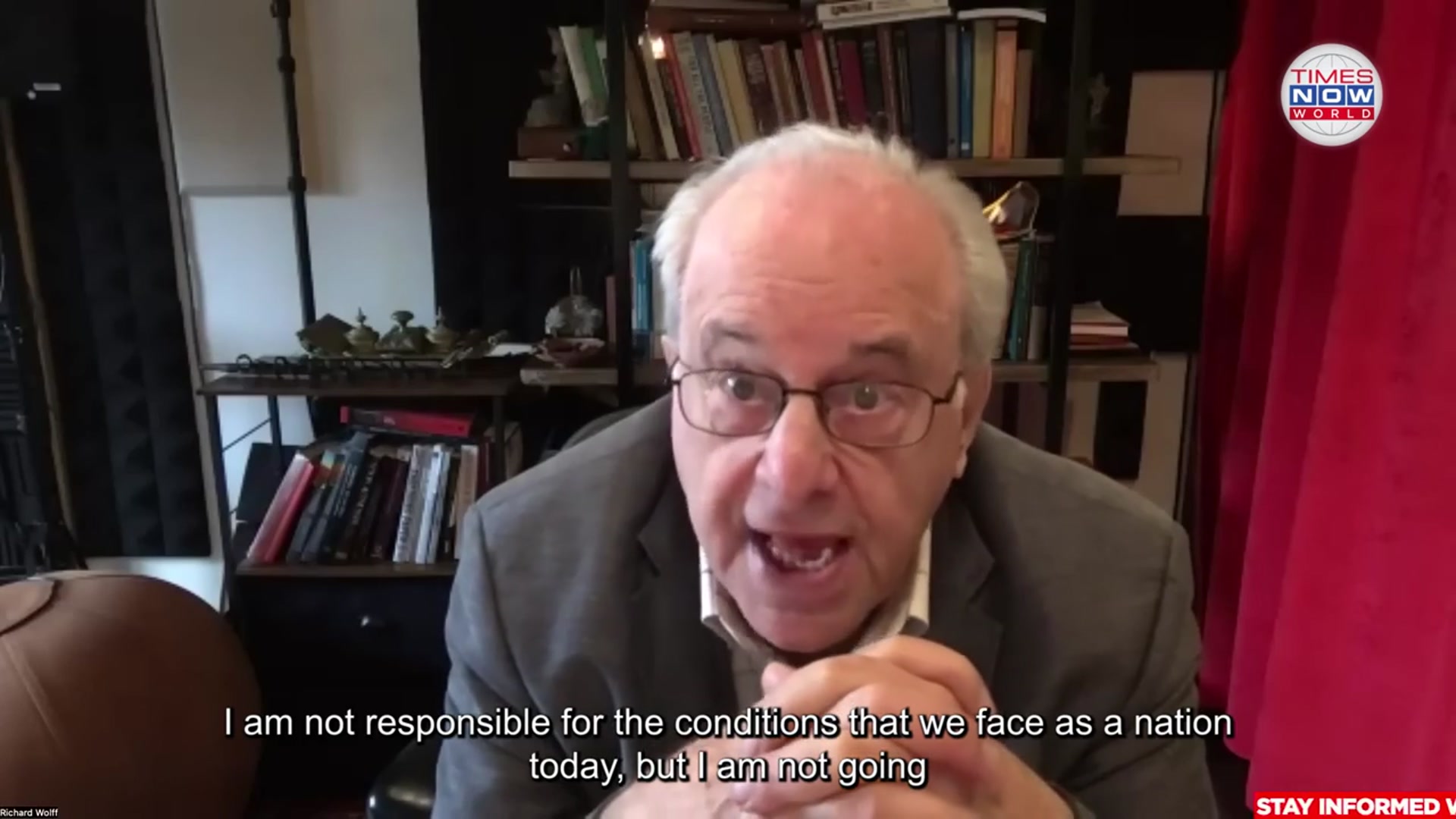 'Video thumbnail for Economist Richard Wolff: “Trump Is Selling You Incoherent Nonsense” – Wake Up, America'