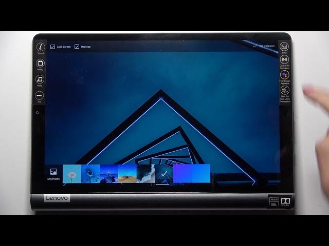 Video thumbnail for How to Change Wallpaper on Yoga Smart Tab?
