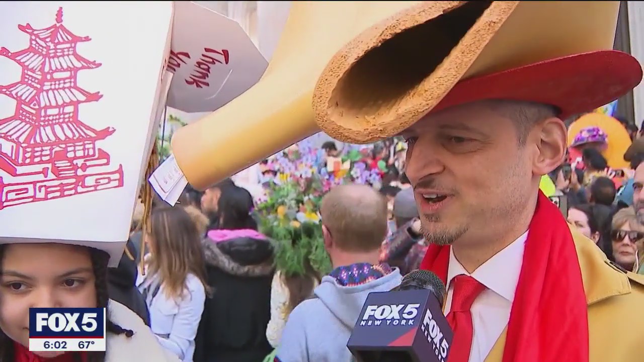 Video thumbnail for NYC Easter parade, Bonnet Festival returns to Fifth Avenue