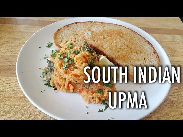 Video thumbnail for South Indian Breakfast Upma | Breakfast Recipe | Cooking with Anadi