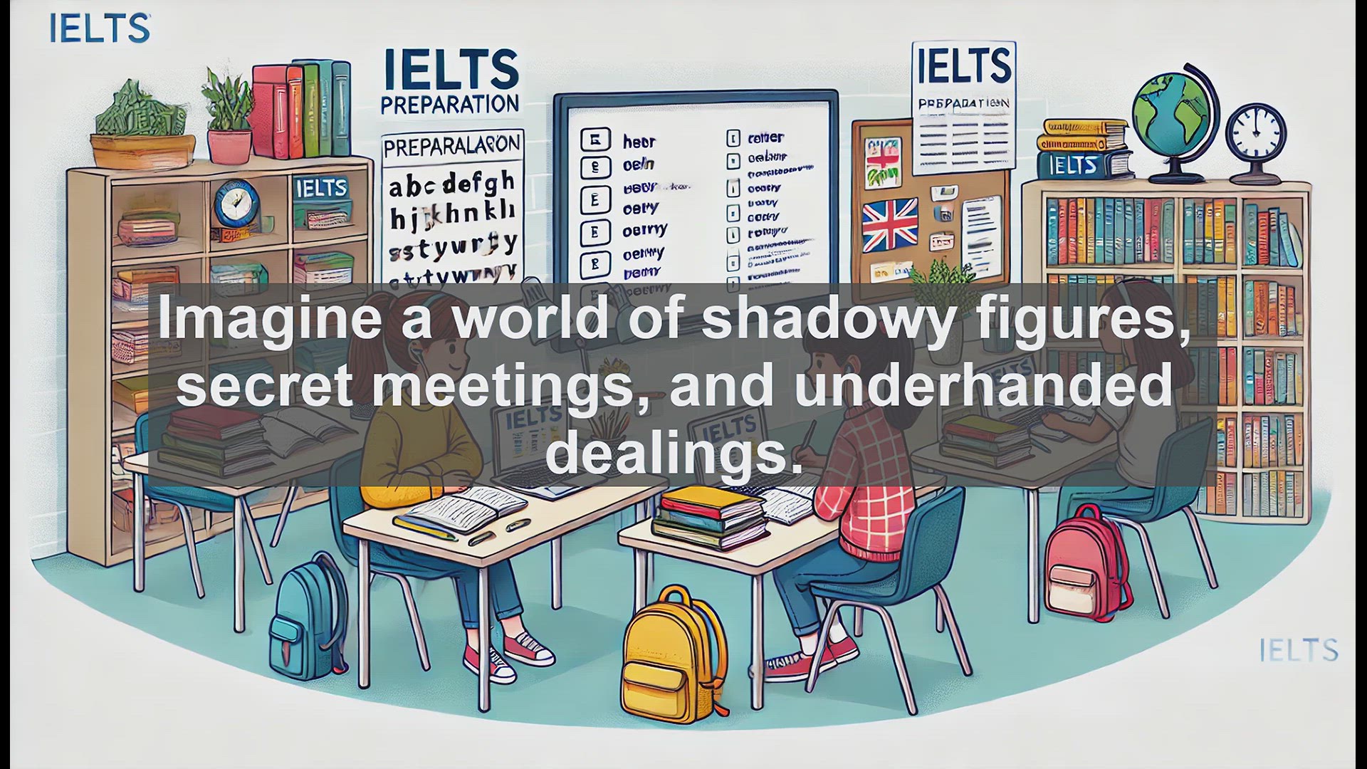 'Video thumbnail for 2000 Must Know IELTS 9.0 Vocabulary - Skulduggery: The Art of Trickery and Deceit'