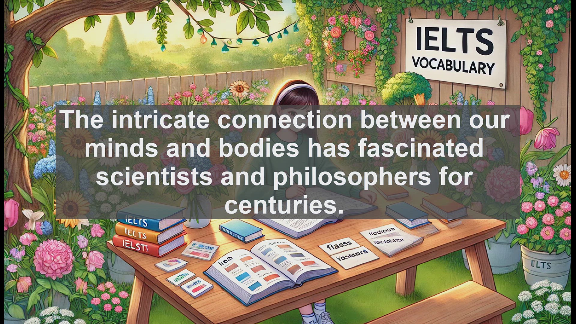 'Video thumbnail for 2000 Must Know IELTS 9.0 Vocabulary - Somatic: Understanding the Body-Mind Connection'