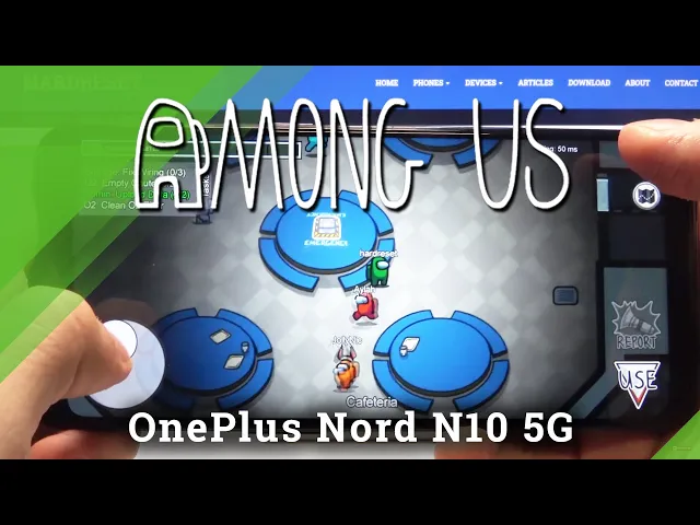 Video thumbnail for Among Us Gameplay on ONEPLUS Nord N10 5G – Gaming Quality Checkup