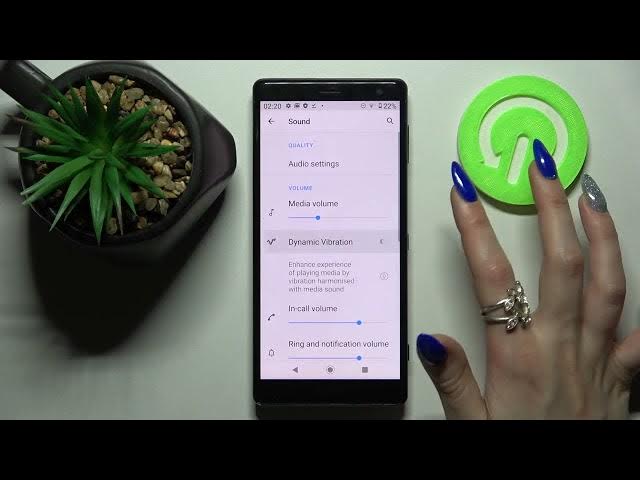 Video thumbnail for How to Enter Vibration Settings on SONY Xperia XZ2