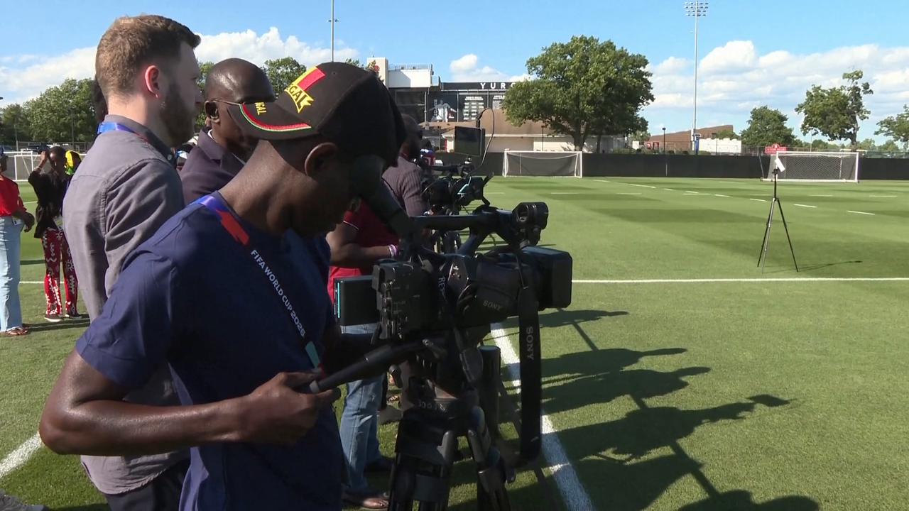 Video thumbnail for US: Senegalese journalists face visa difficulties at 2026 World Cup.