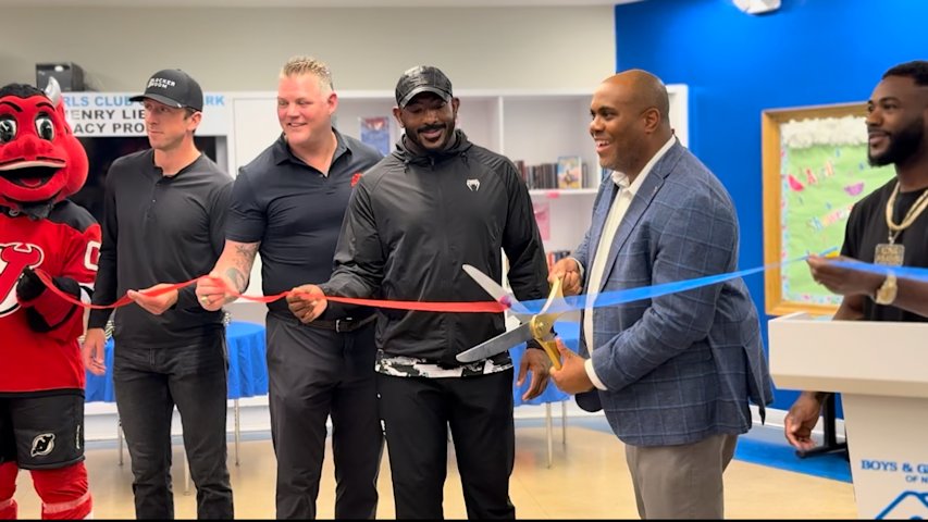 Video thumbnail for UFC Foundation opens first youth wellness center at Boys & Girls Club of Newark