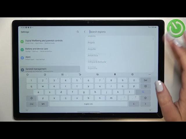 Video thumbnail for SAMSUNG Galaxy Tab A8 2021 - How To Change Date & Time