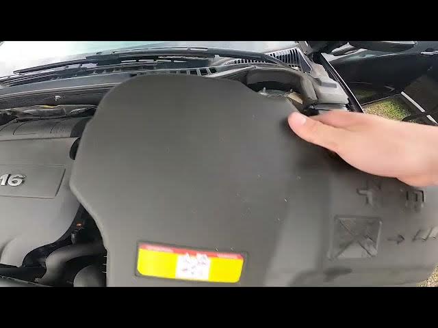 Video thumbnail for Where is Fuse Box Under the Hood in Citroen C5 III ( 2007 – 2017 ) - Find Fuse Box