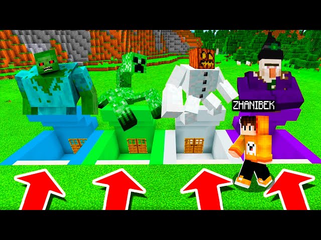 Video thumbnail for ЖИТЕЛЬДАРДЫ МУТАНТ ТАР КЕЛІП ЖЕП ҚОЙДЫ қазақша майнкрафт казакша