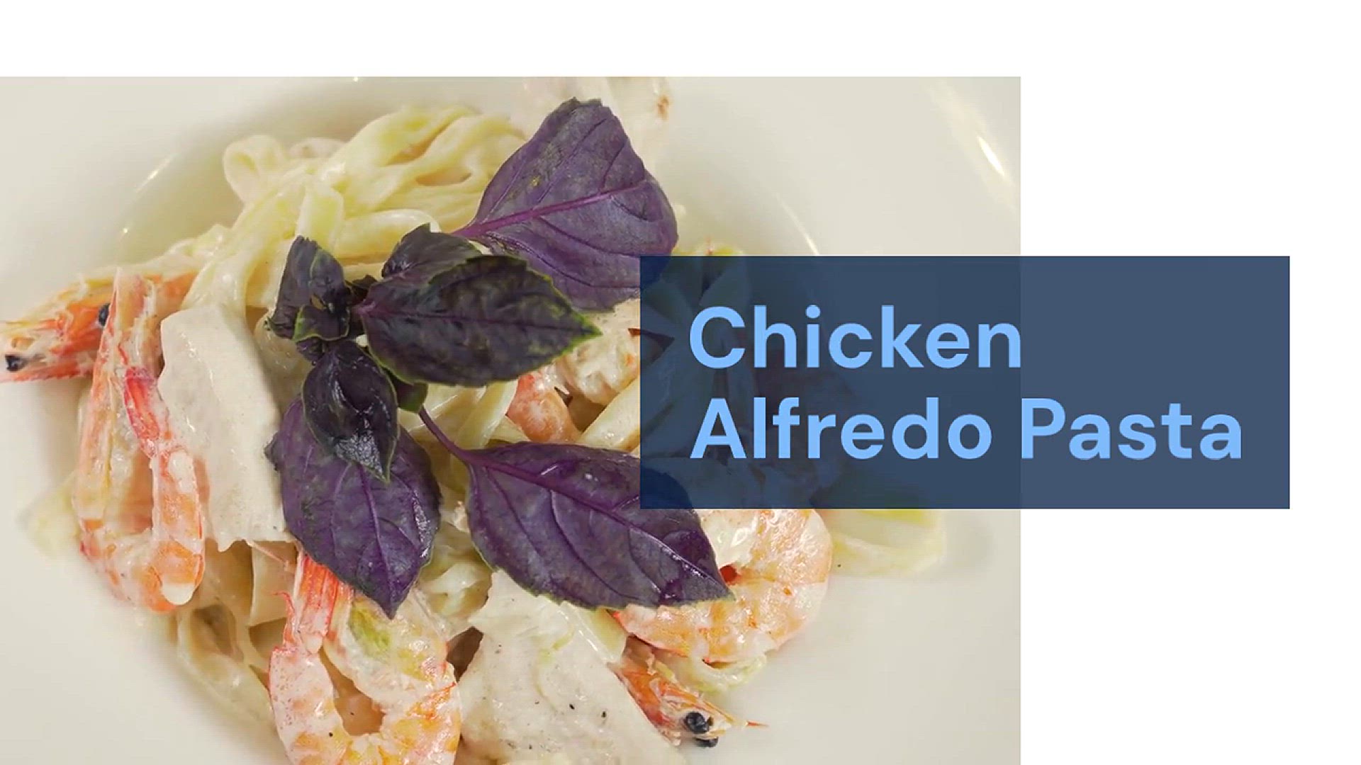 Video thumbnail for American Chicken Alfredo Pasta