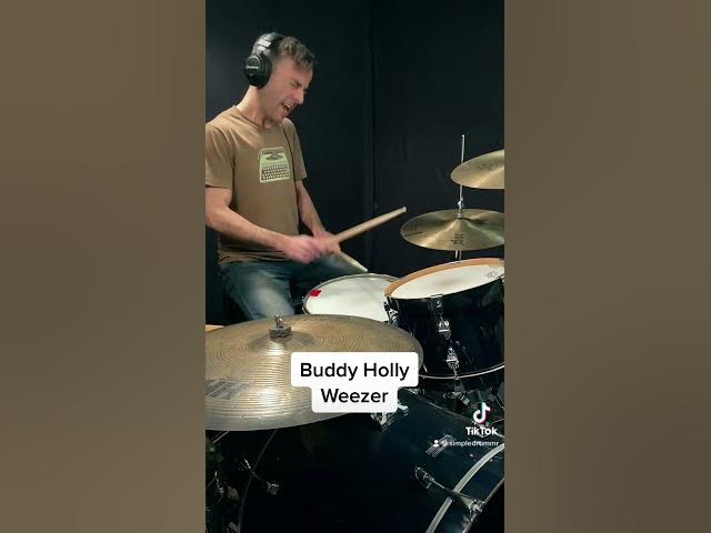 Video thumbnail for “Buddy Holly” - Weezer | Drum Cover | Fun Songs To Play On Drums