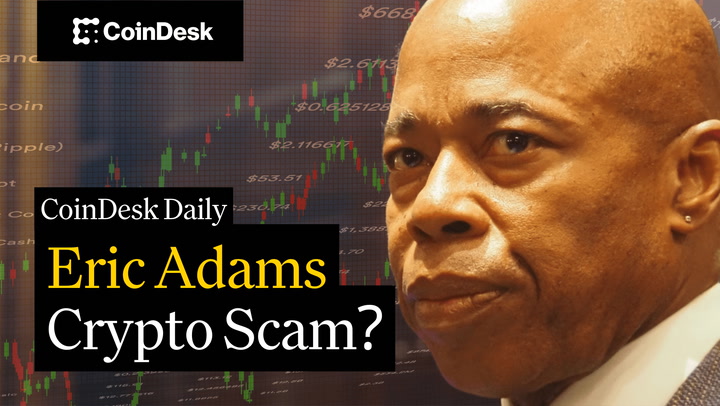 Video thumbnail for Eric Adams faces rug pull allegations after NYC Token crash