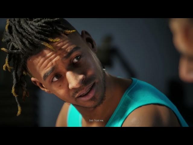 Video thumbnail for MindsEye - 6. Watch and Observe: Drive To Seb's: Jacob Diaz Talks with Sebastian "Seb" Paul Cutscene