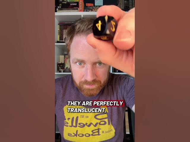 Video thumbnail for Amythest diamond cut dice from Dice Nest!